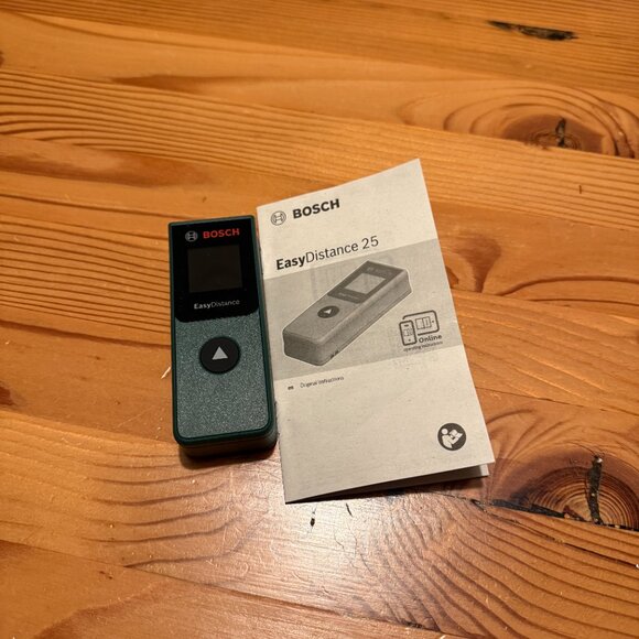 Bosch EasyDistance 25 Laser Measurer, Metric, From Japan, Brand New - Picture 4 of 5